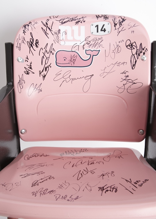 NY Giants, vineyard vines BCA Chair