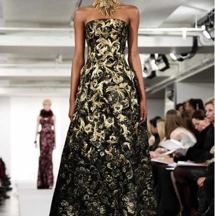 Oscar de la Renta, NY Fashion Week 2014, Photo courtesy of FashionGPS.com